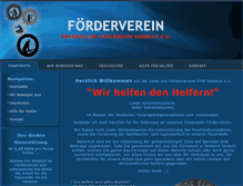 Tablet Screenshot of ffw.vesbeck.de