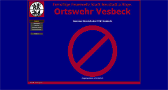 Desktop Screenshot of internffw.vesbeck.de