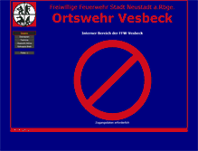 Tablet Screenshot of internffw.vesbeck.de